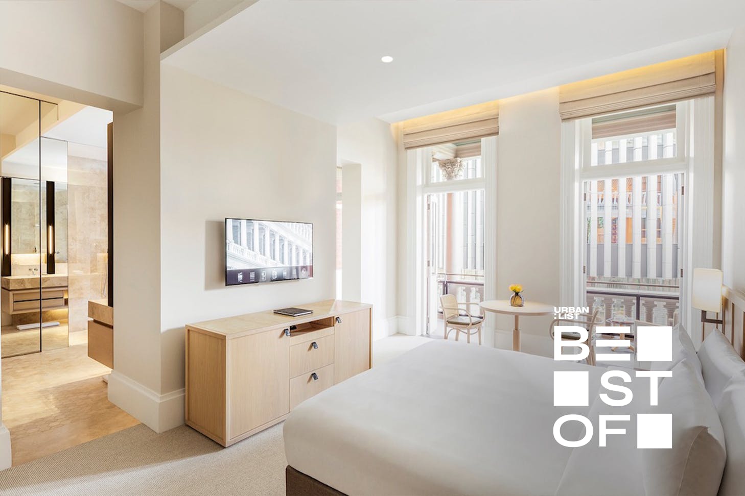 Inside one of the best hotels in Perth